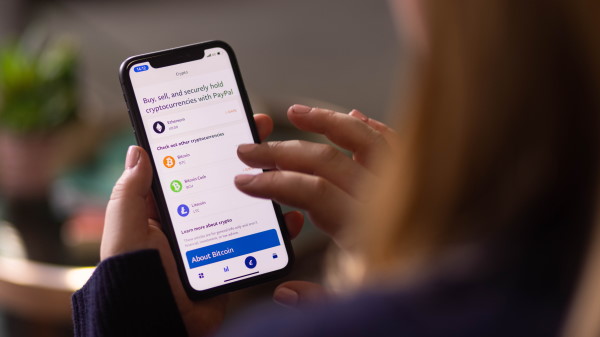 PayPal buy crypto UK
