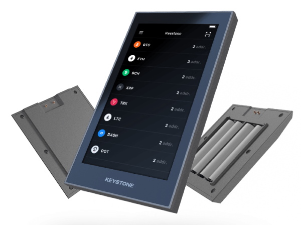 Keystone Pro crypto hardware wallet