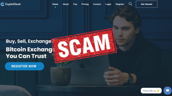 CryptoClever scam Bitcoin trading platform