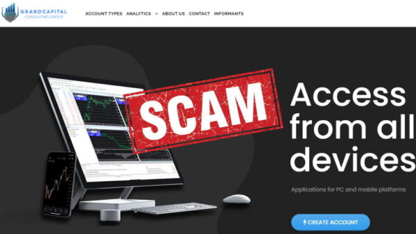 Grand Capital CG scam crypto platform
