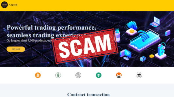 Capcoin VIP crypto scam