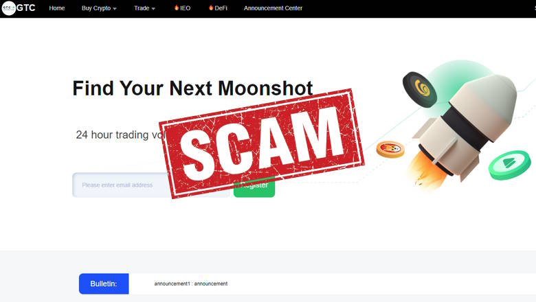 GTC fake crypto scam