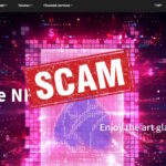 Apenft ai scam crypto and NFT platform page header.