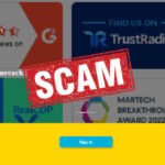 Au-bloomreach crypto scam page header.