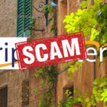 Tripmasters Club crypto work scam page header