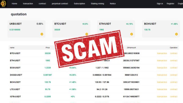 Ypp08 crypto scam page header graphic
