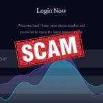 Appstarreviews fake crypto work site page header.