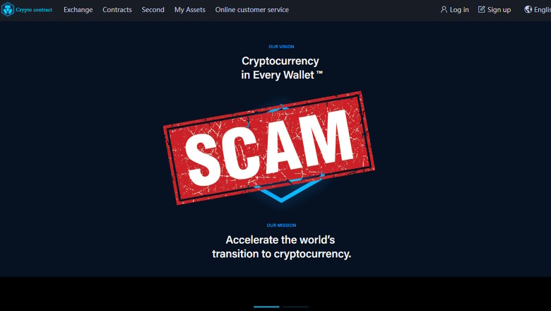 Crypto Contract scam crypto trading platform