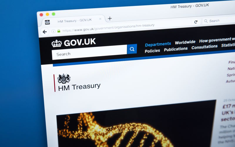 HM Treasury website