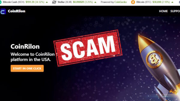 CoinRilon fake crypto platform