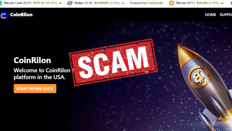CoinRilon fake crypto platform