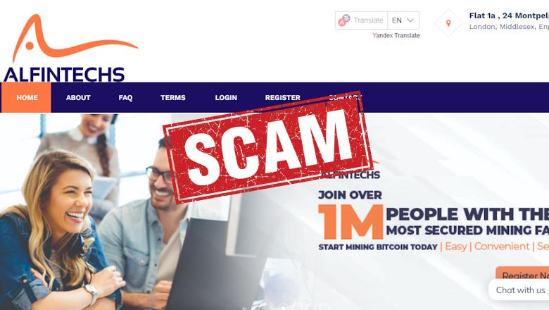 Alfintechs Ltd fake Bitcoin mining platform