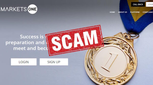Markets1 scam crypto trading platform