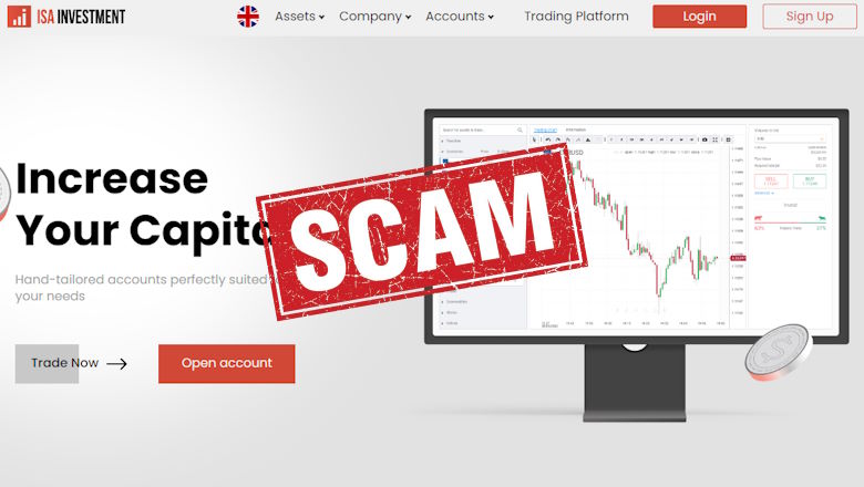 ISA Investment scam crypto platform
