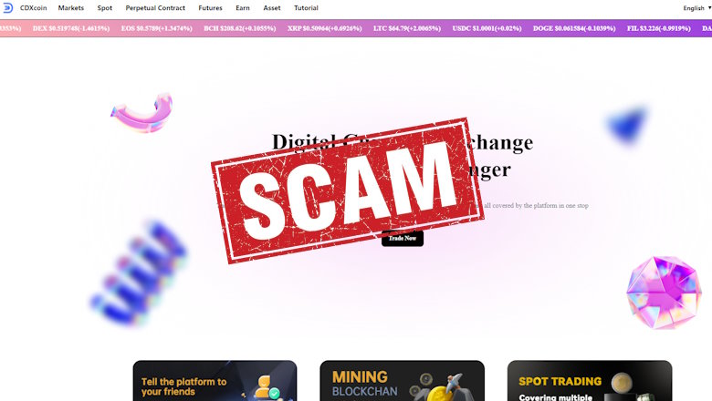 Dexcoinmarket crypto trading scam