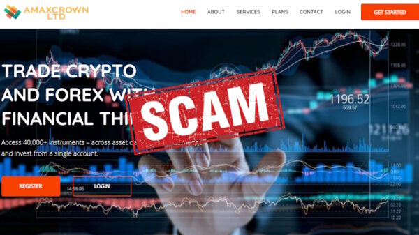 Amaxcrown Ltd scam crypto and Forex platform