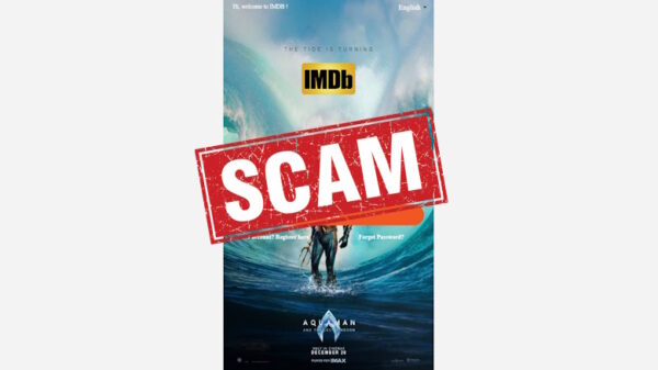 IMDb crypto scam
