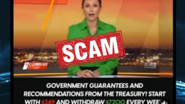 A current affair deepfake scam