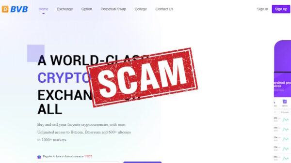 BVBcoins scam crypto trading platform