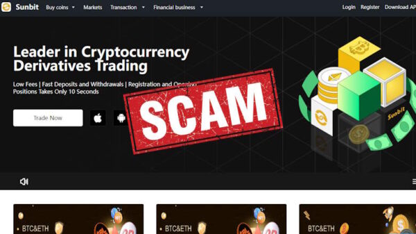 Sunbitit fake crypto platform