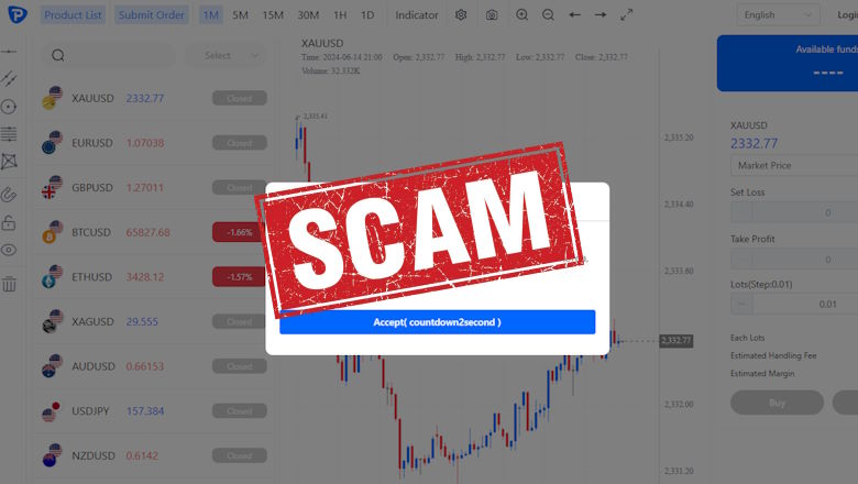 Pepperstonefex scam crypto site