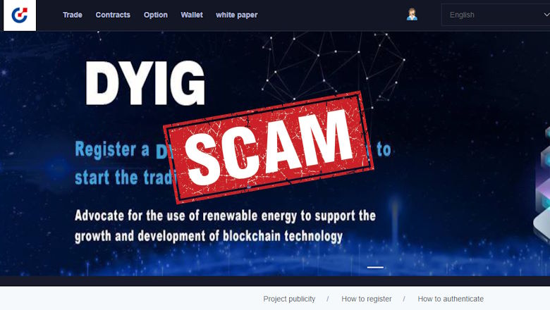 DYIG Official scam platform