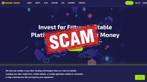 Coin Bit Trade crypto trading scam
